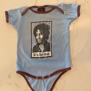 Zion rootwear is for Bob Light Blue Baby One-Piece Bodysuit